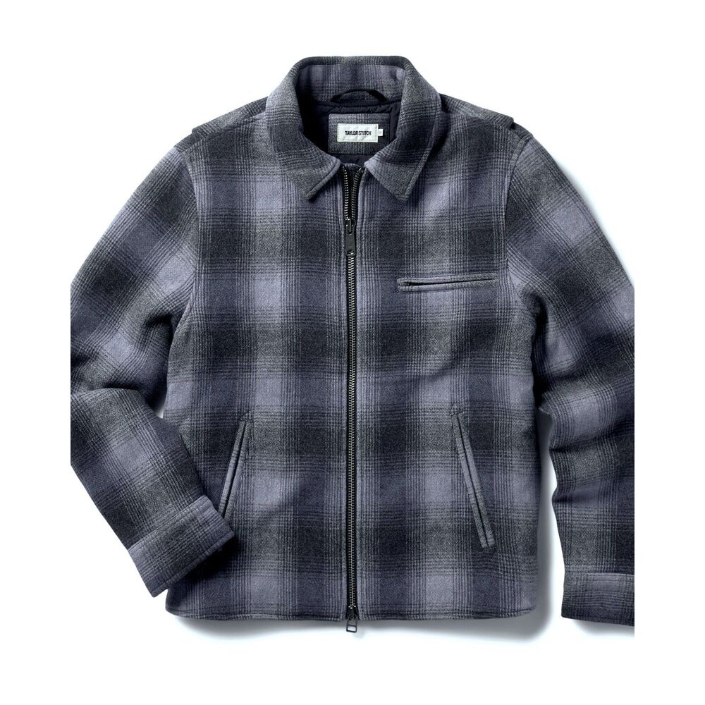 Taylor Stitch - The Wyatt Jacket in Ash Plaid Wool. Pre Owned Excellent Size 40